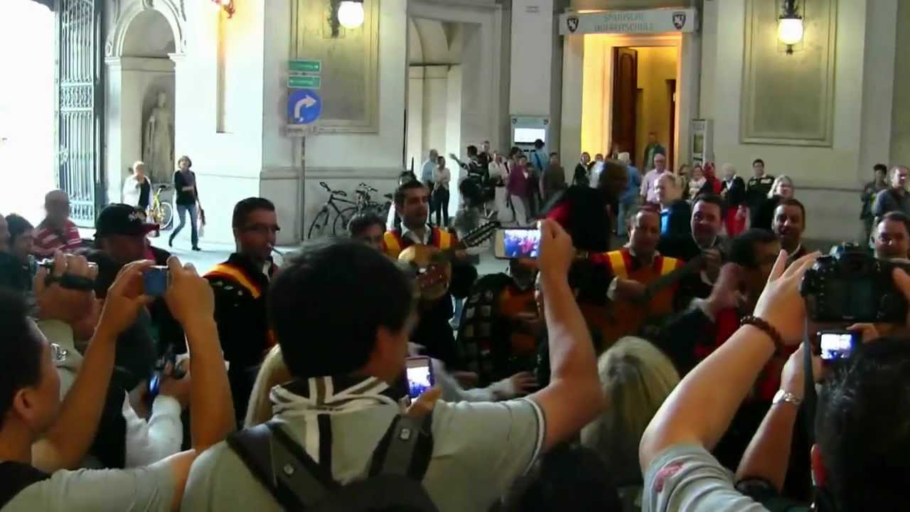 TunaEspaña : 10 componentes de en La Cupula del Palacio Imperial de VIENA
