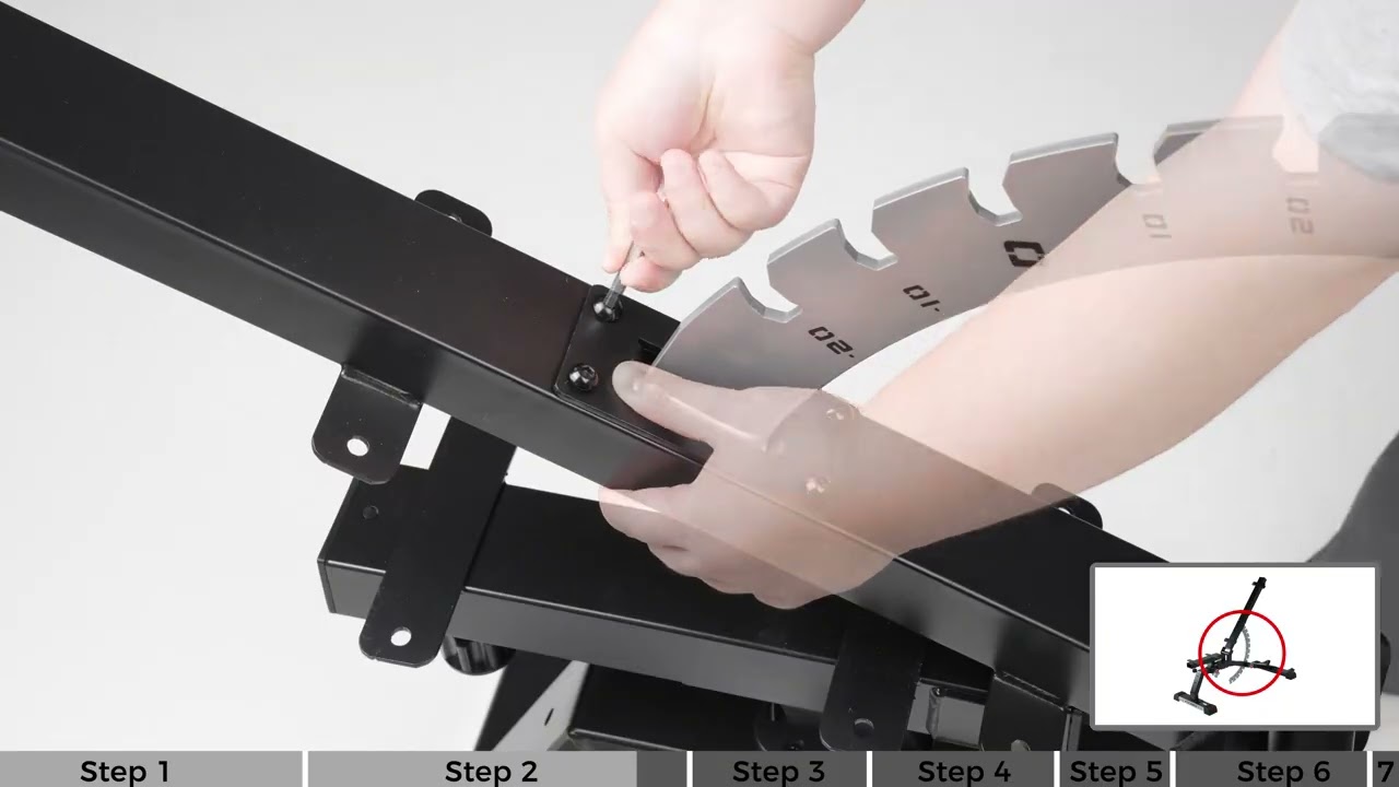 How to assemble FLYBIRD Adjustable Weight Bench FB3000