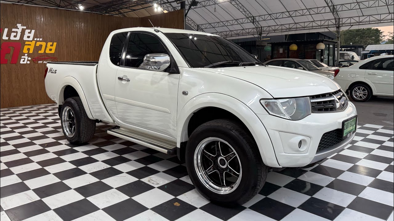 💎💎Mitsubishi Triton Plus 2.5 VG Turbo ปี 2013 MT รถบ้านมือเดียวป้ายแดง ยกสูงโรงงาน สวยจัดๆยางใหม่ๆ