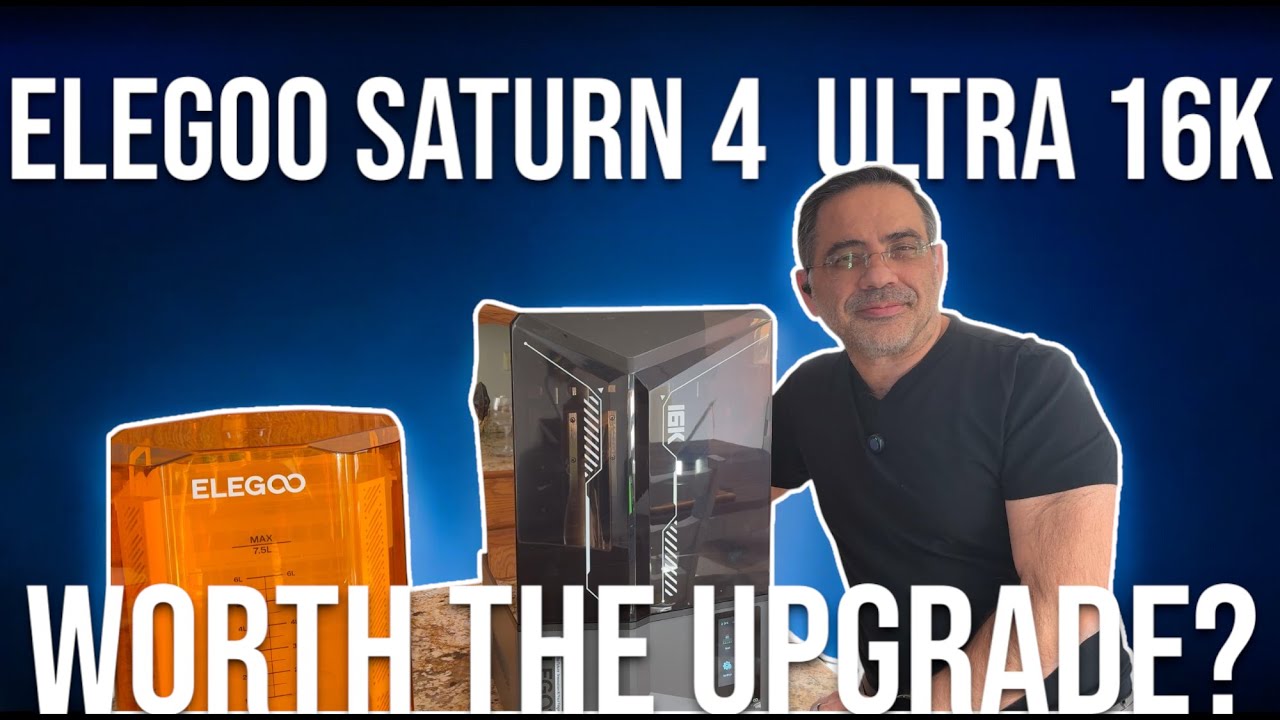 Experience the Power of Heated Resin Printing Anywhere ELEGOO Saturn 4 Ultra 16K