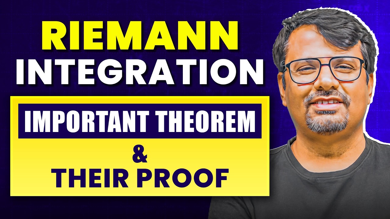 Real Analysis | Riemann Integral - Riemann's Criterion For Integrability Theorem Proof
