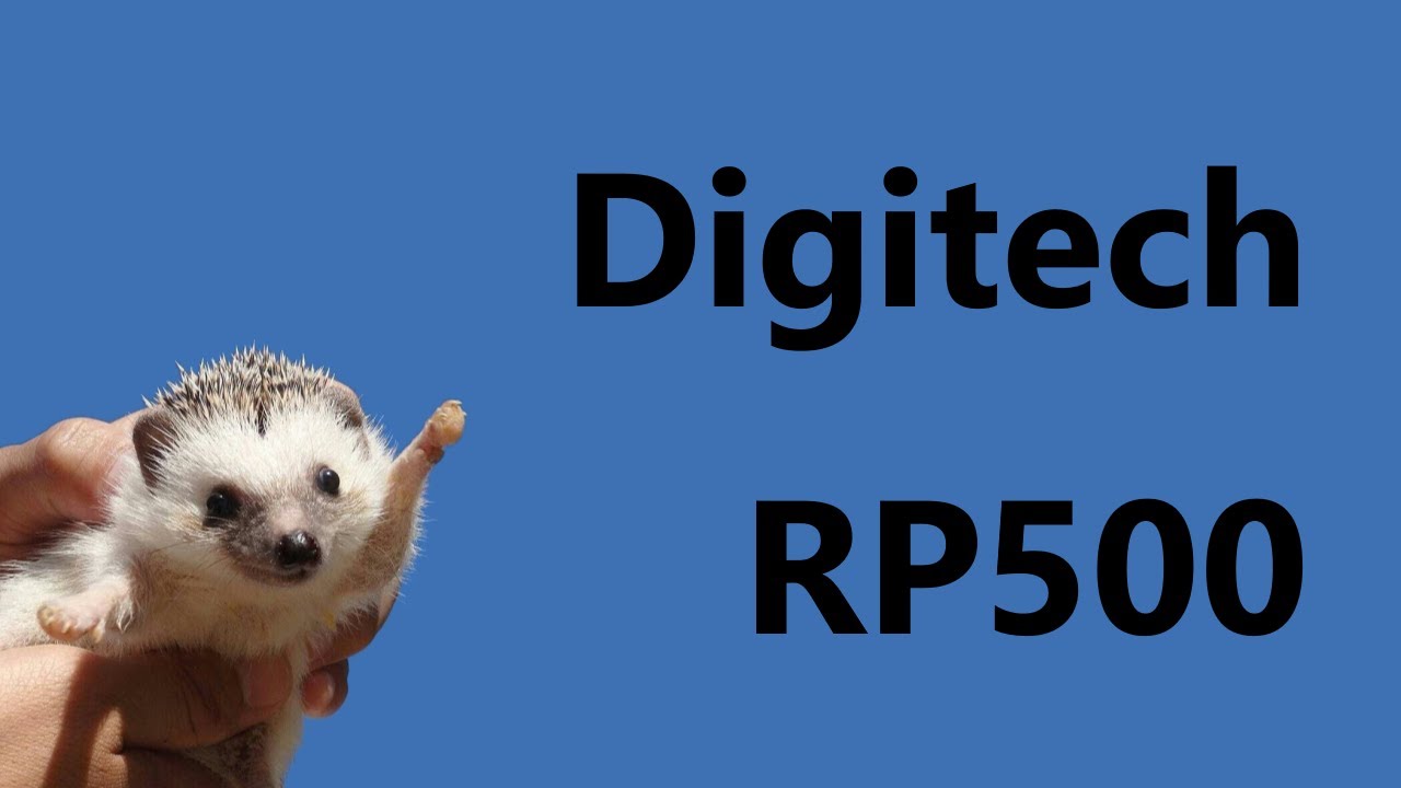 Digitech RP500 Preset Sound Sample (No Talking)