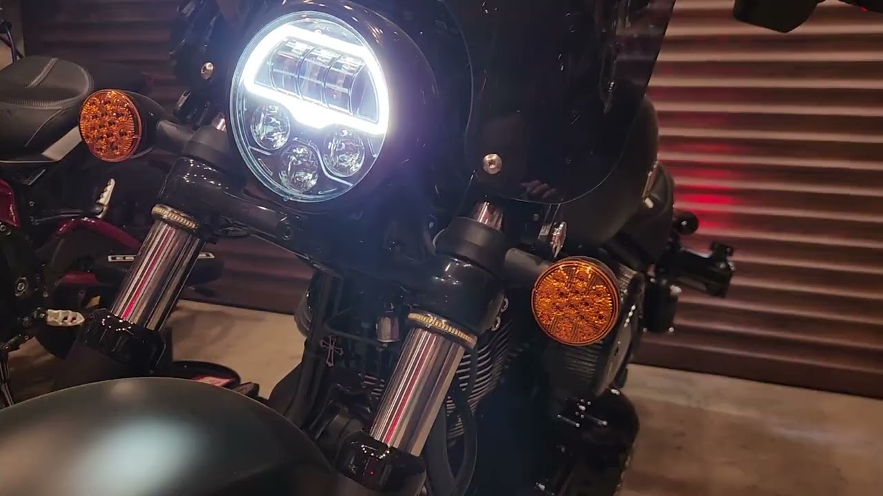 Indian Chief Fork Mounted Turn Signals