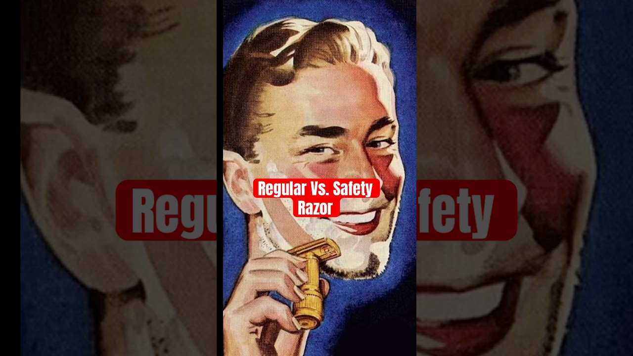Regular Vs. Safety Razor 🪒 #shaving