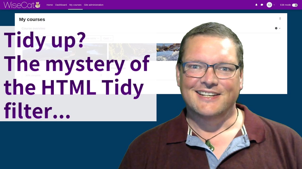 Easy come, easy go! Tidying up HTML Tidy.