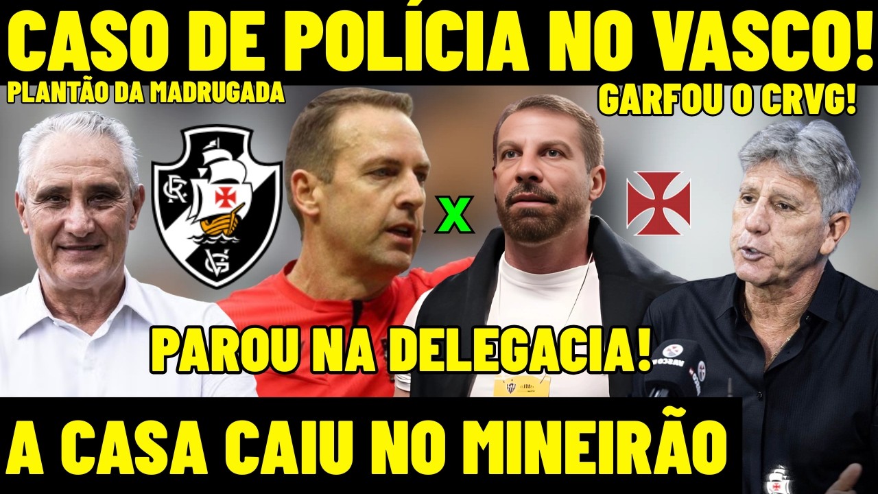 PLANTÃO DA MADRUGADA! A CASA CAIU PÓS CRUZEIRO X VASCO DA GAMA! COBRANÇA DO PEDRINHO A ARBITRAGEM!