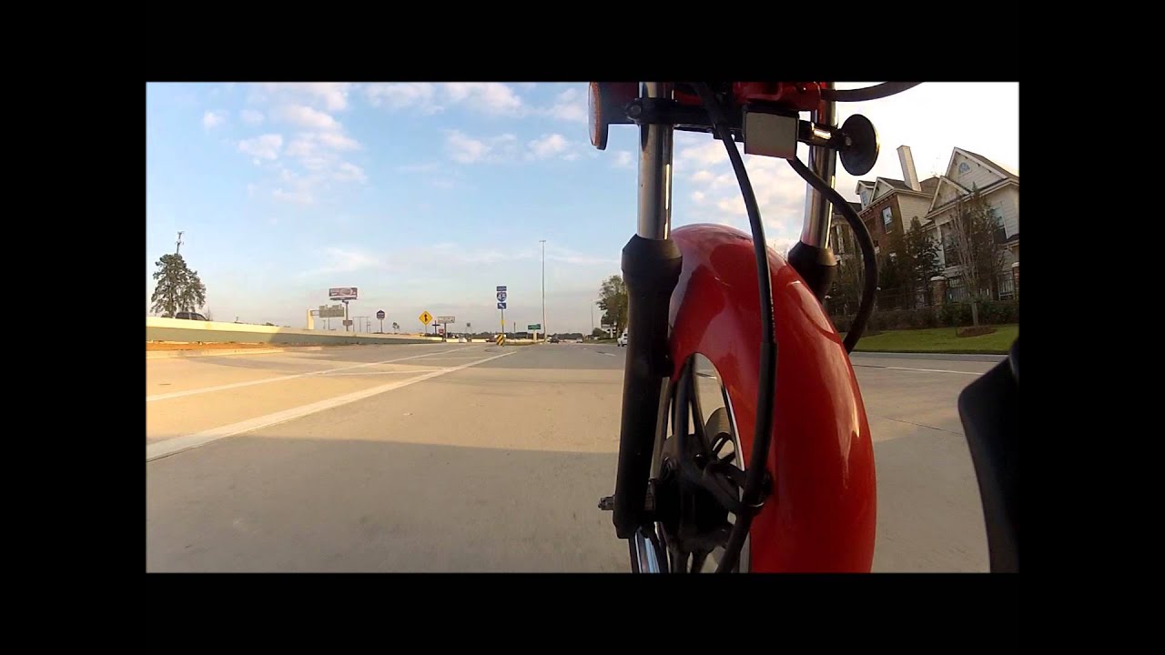 ARLAND COOK TEST RIDING THE ONE, THE ONLY....THE MB5