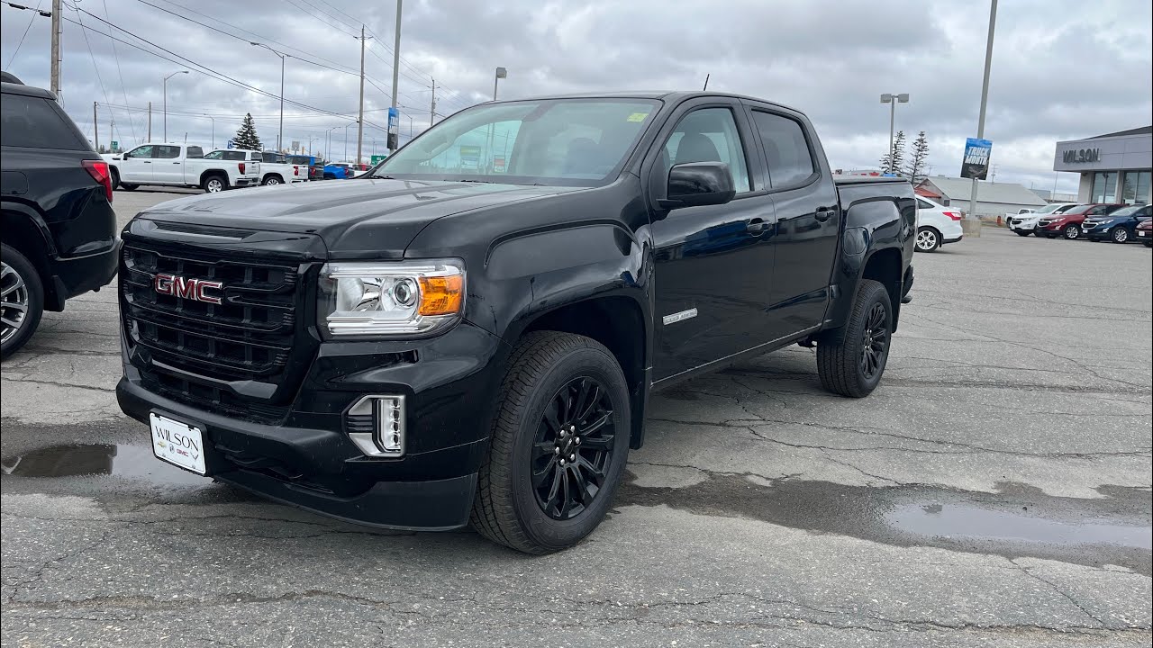 GMC Canyon Elevation Crew Cab 2022 года: запуск, экстерьер, интерьер и полный обзор