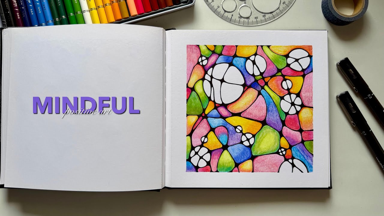 Colors That Heal | Watch and Make This Positive Neurographic Art With Me