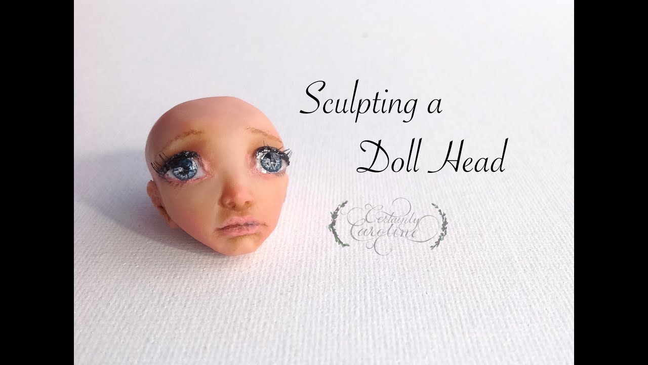 Sculpting a Doll Head, Polymer Clay Sculpting Demonstration