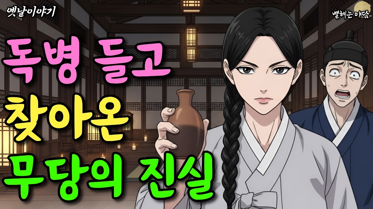 무당이 들고 나타난 장남을 죽인 독병의 진실 | 야담·전설·민담·설화·옛날이야기·오디오북 |