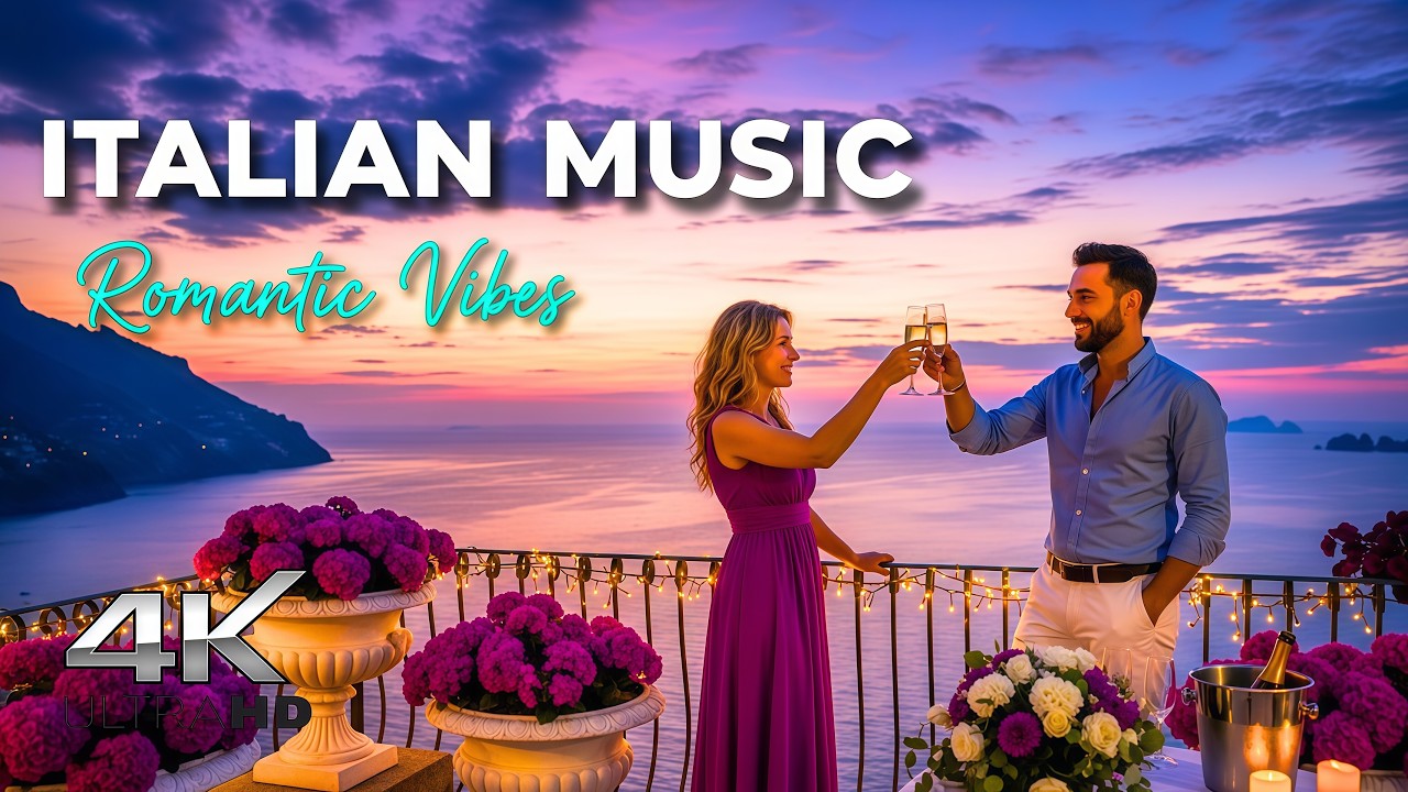 🌊 Italian Coastal Serenity 🇮🇹 Ultimate Relaxation – 4K Scenic Escape Amalfi Coast Meets Lake Como