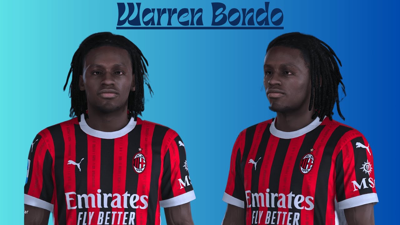 New Face Warren Bondo Milan PES 21 PC