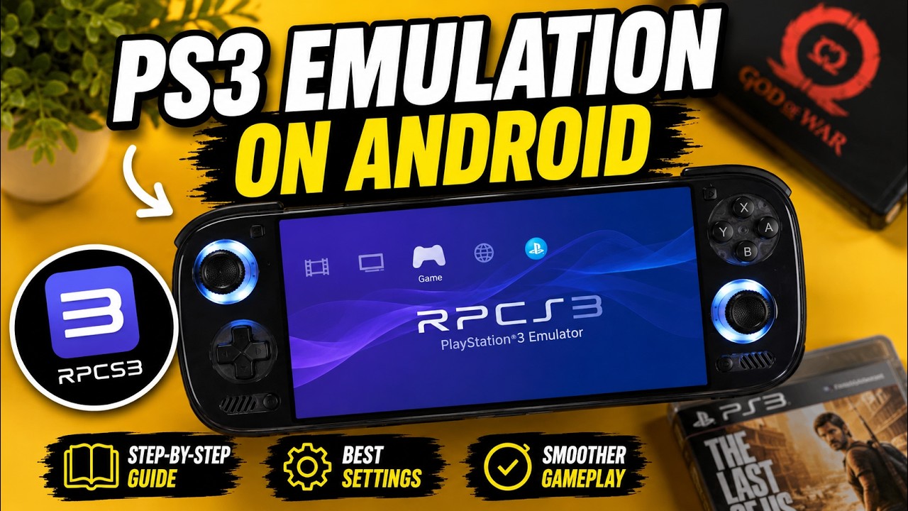 PS3 Emulation on Android | TUTORIAL + Best Settings