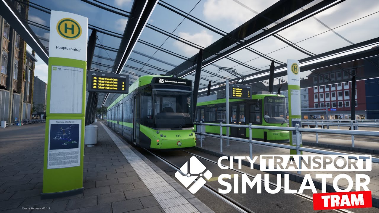 City Transport Simulator: Tram #011 - Auf der Ringlinie mit der StadtRegio Tram