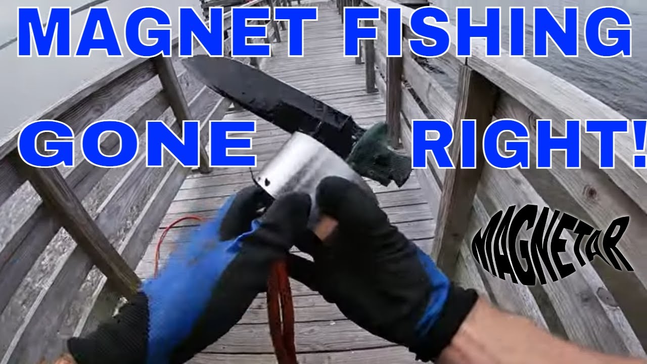 Sketchy finds magnet fishing!  #magnetfishing