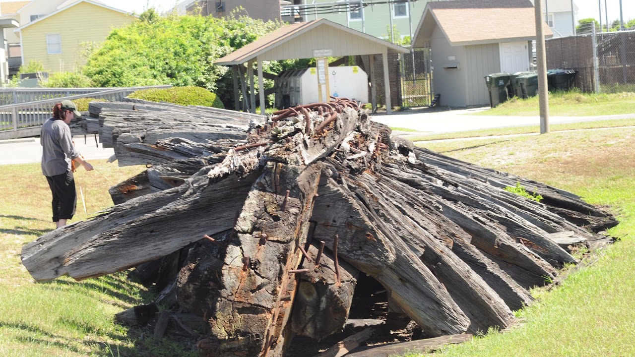 The Mystery Shipwreck at Nags Head's Town Hall