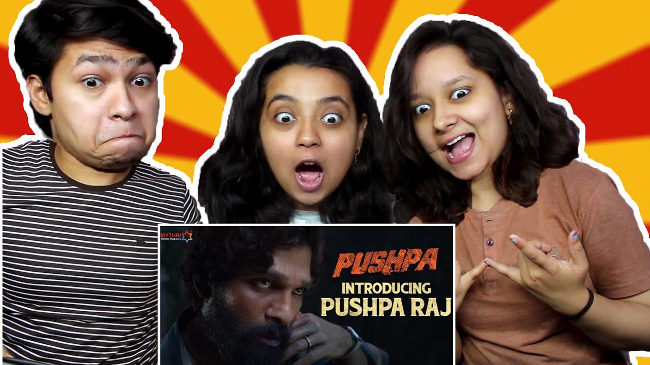 Pushpa Raj TEASER ! Allu Arjun ! ASKD Reaction