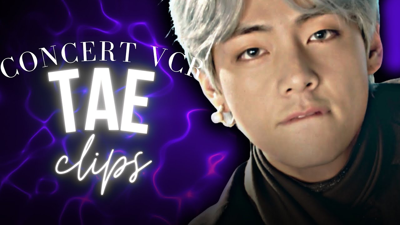 TAEHYUNG TWIXTOR CLIPS (+ae sharpen) |Concert VCR