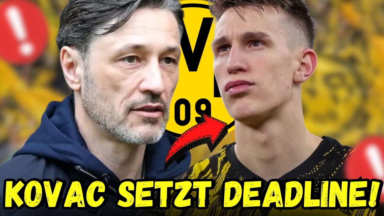 BVB: Niko Kovac über Schlotterbeck: Warum der BVB bald eine Entscheidung braucht