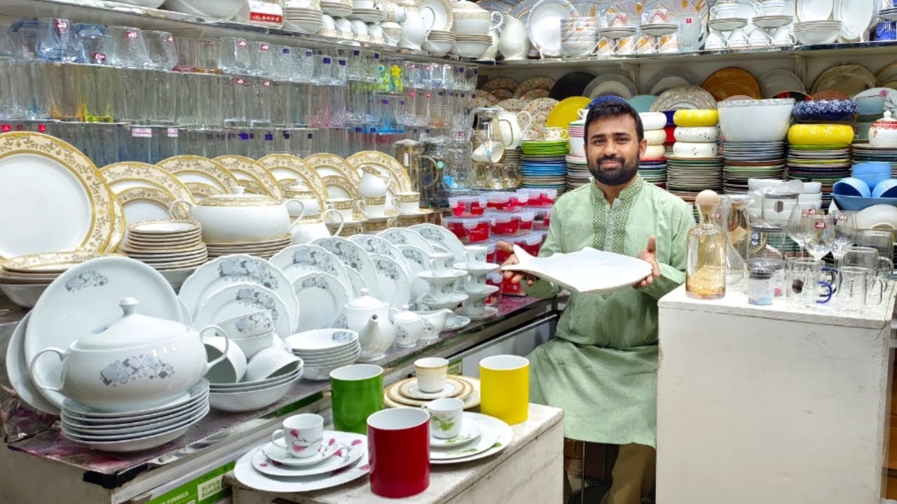 52 piece dinner set price | লাক্সারি জগ সেট,Ceramic বোল,ডিনার সেট | Glass set price | Shahin pukur |