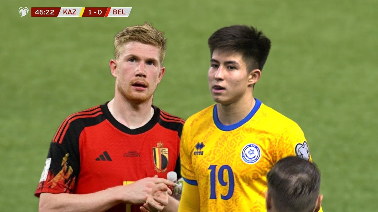 Dastan Satpaev vs Belgium🔥 (1 Goal) 2026