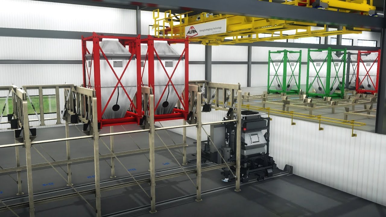 ALFRA Containerized Dosing and Weighing Equipment