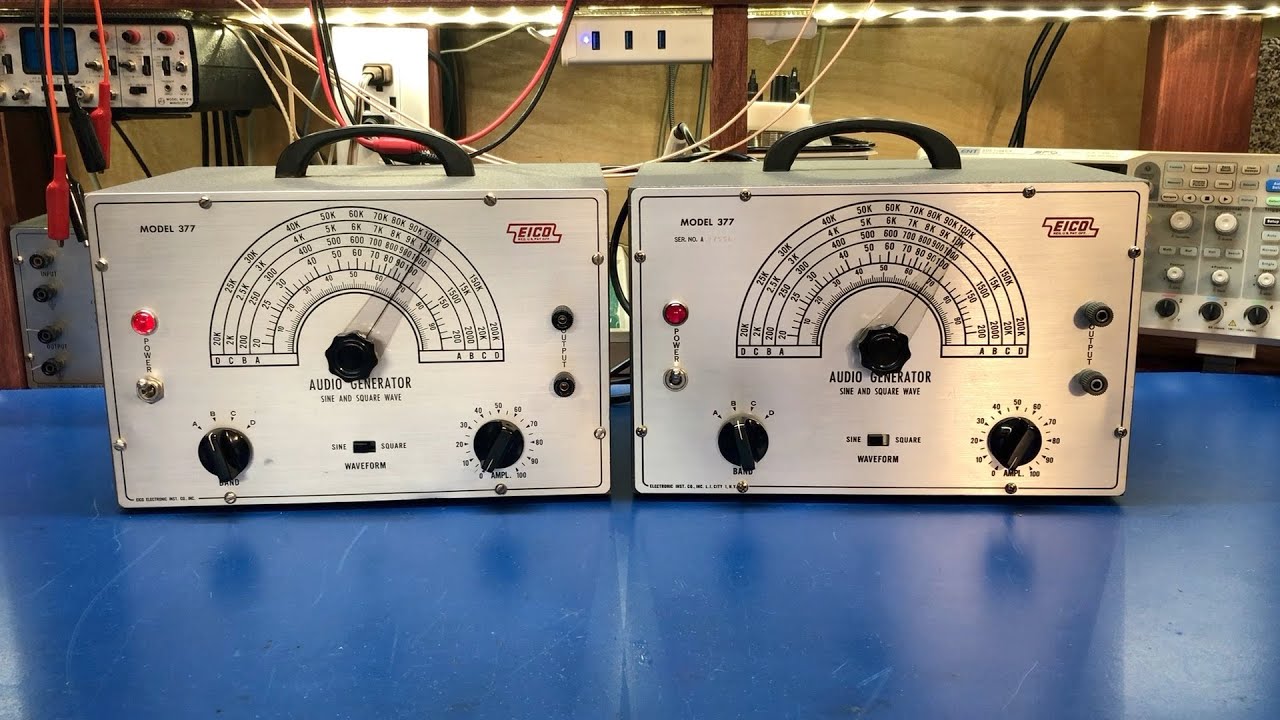 Ground your EICO Model 377!