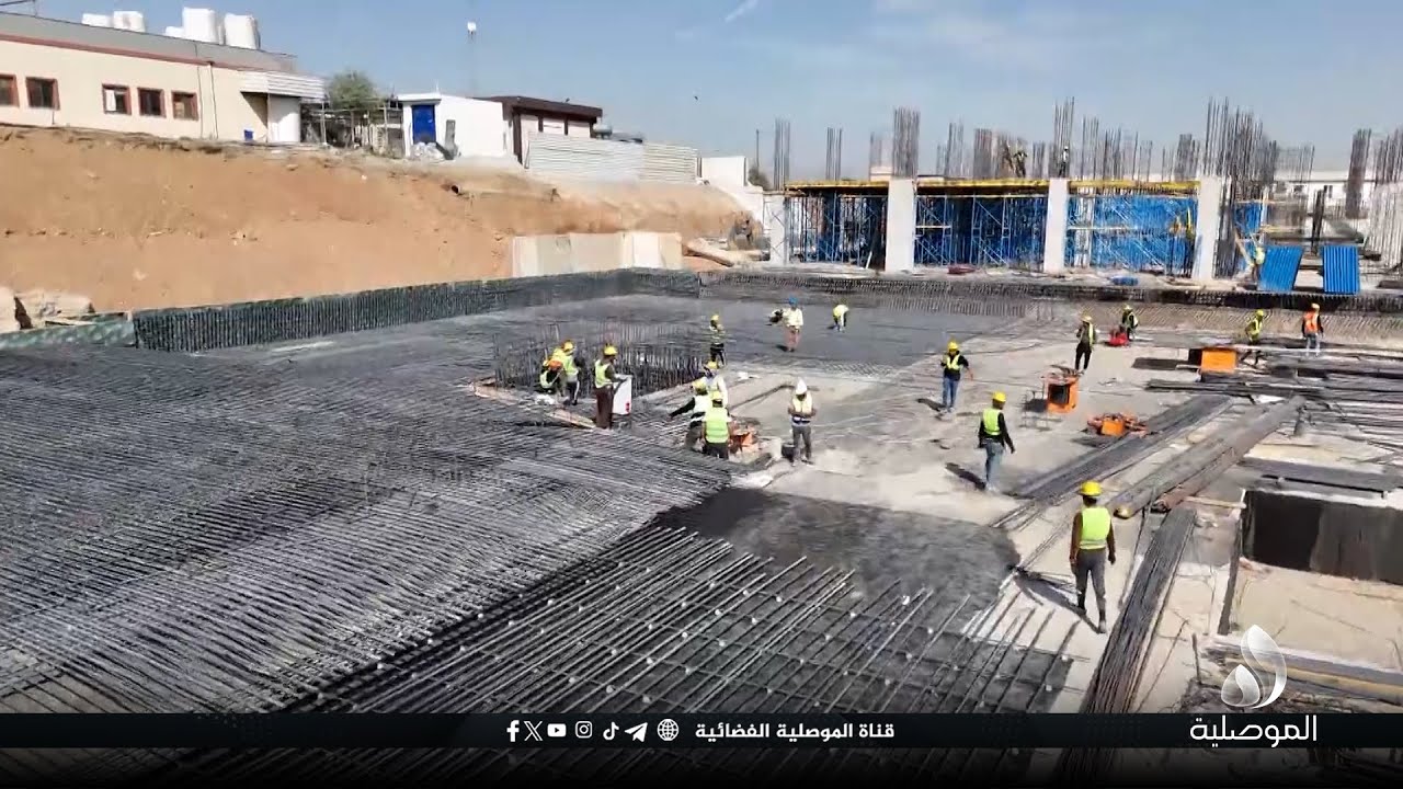 محافظ نينوى يتابع ميدانياً سير العمل في مشروع مستشفى ابن سينا سعة 600 سرير