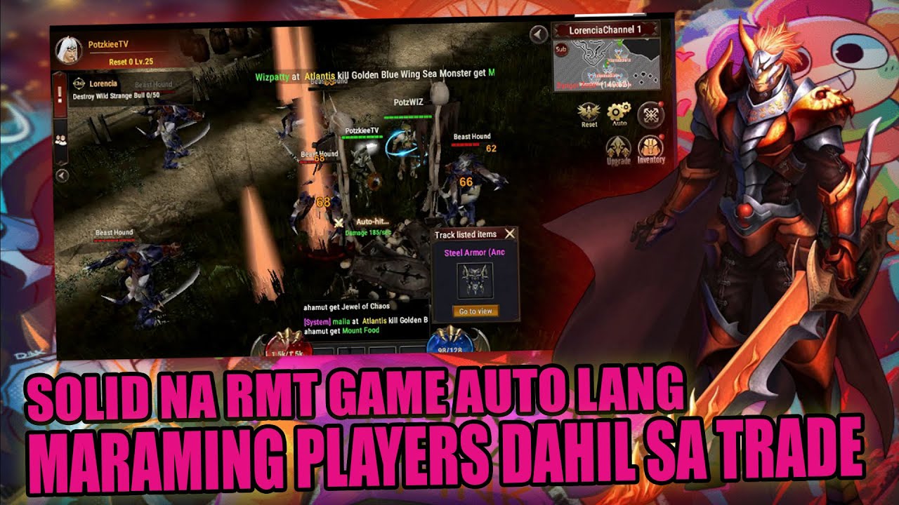 NEW RMT GAME FOR MOBILE ANDROID , IOS MARAMING PLAYERS AT MAY AUCTION (MOA)