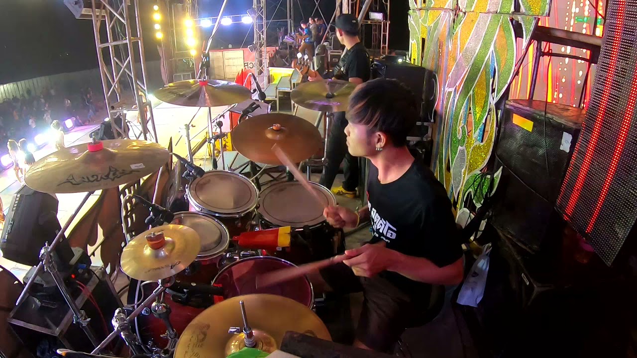กลอนเต้ยม่วนๆ l อ.แฮ๊ทดี้ มือกลองประถมบันเทิงศิลป์ Live HD (เสียงชัด)
