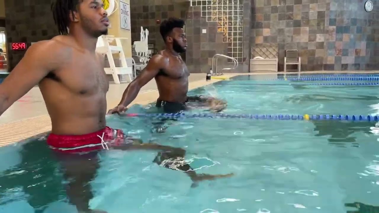 Pool Exercises for Speed (Athletes) - Knee Flexion/Extension Combo