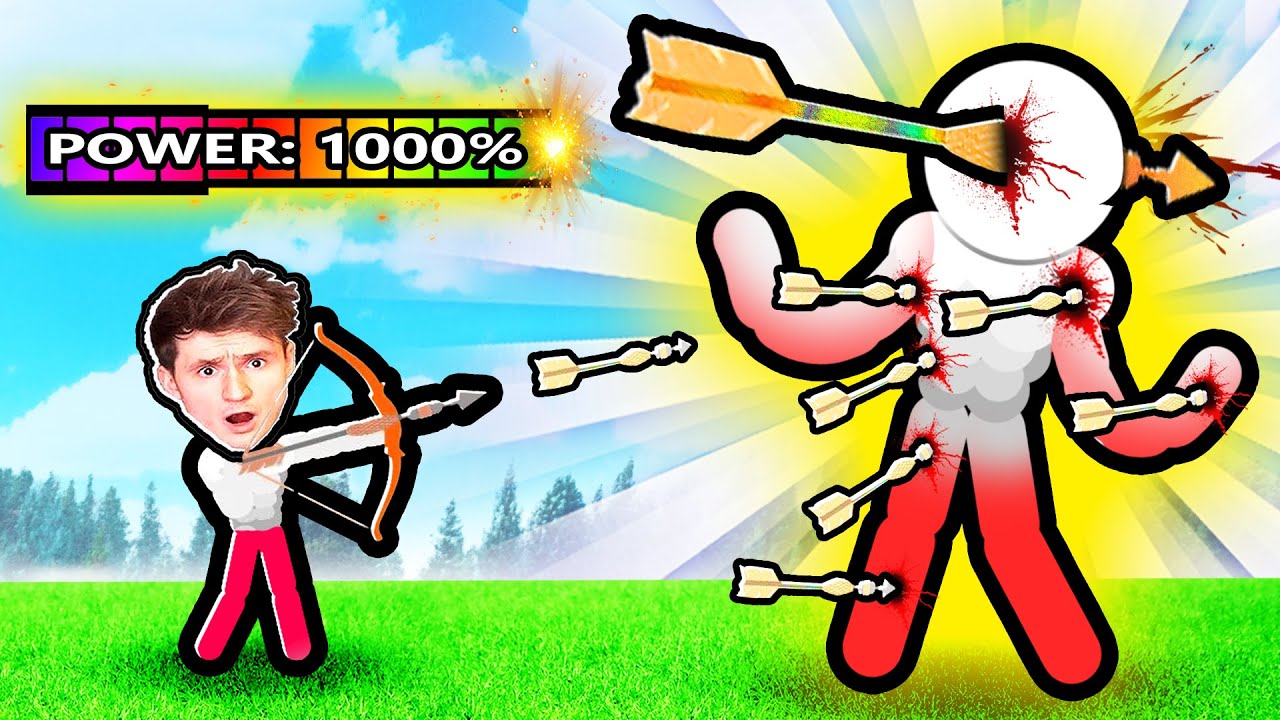 Max Arrow Power Unlocked! (Ragdoll Archers)