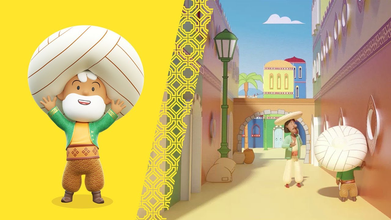Nasredin Le voyageur ruse et le mur | Dessin anim&eacute; pour enfants