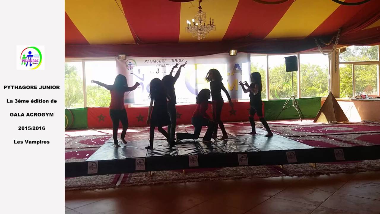 Les Vampires ( Gala Acrogym de Pythagore junior 2015/2016 )