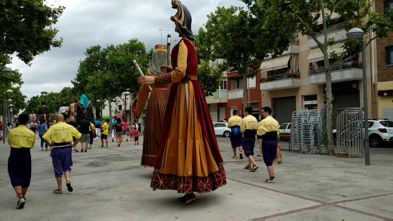 GEGANTS DE L'ARBOÇ - FESTA MAJOR DELS MONJOS 2018 (TROBADA GEGANTERA)