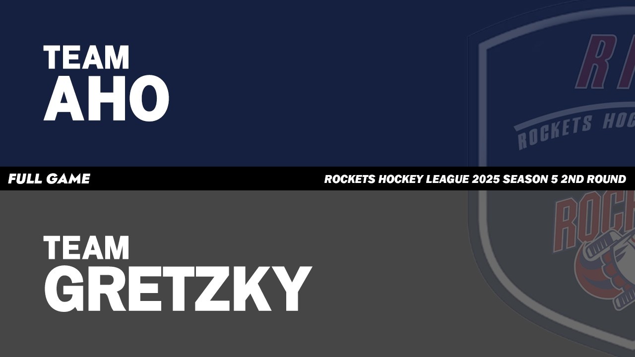 FULL GAME | TEAM AHO vs TEAM GRETZKY | 2026. 2. 6 | ROCKETS HOCKEY LEAGUE 2025 S5 2R
