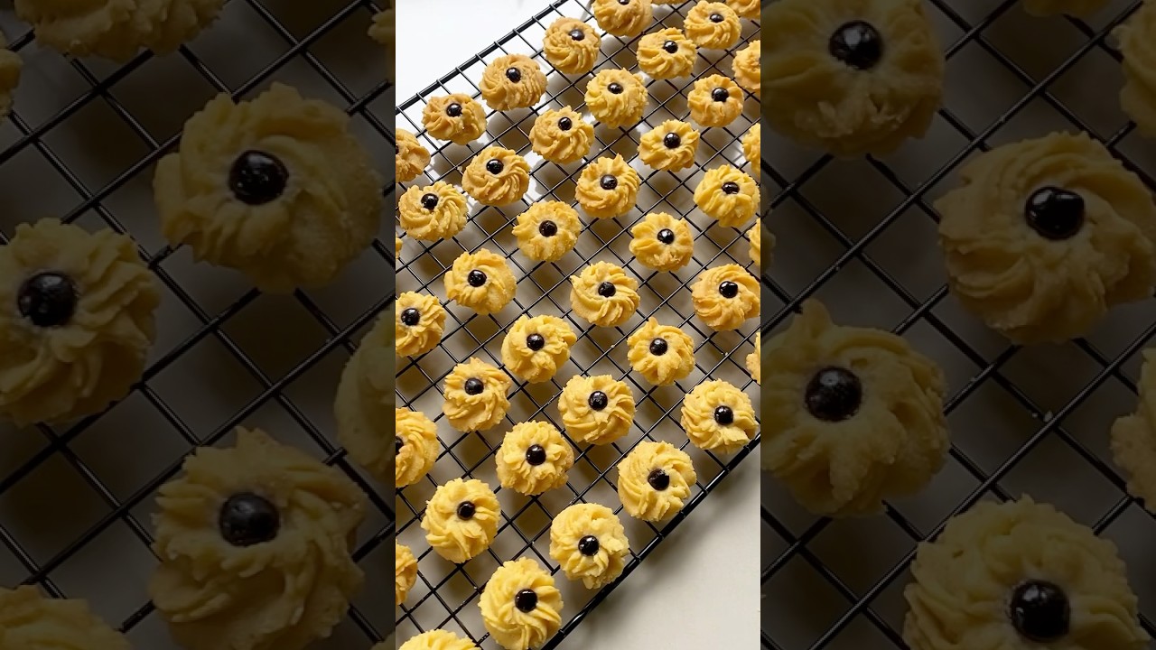 Resep kue semprit anti MELEBER #kuesemprit #cookieslebaran #isiantopes #fyp
