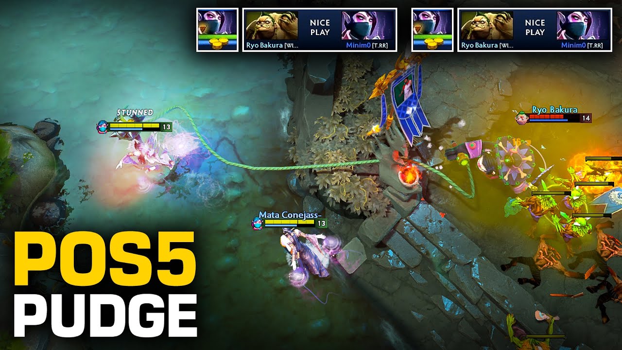 Pos 5 Pudge Made Templar Assassin Cry | Pudge Official