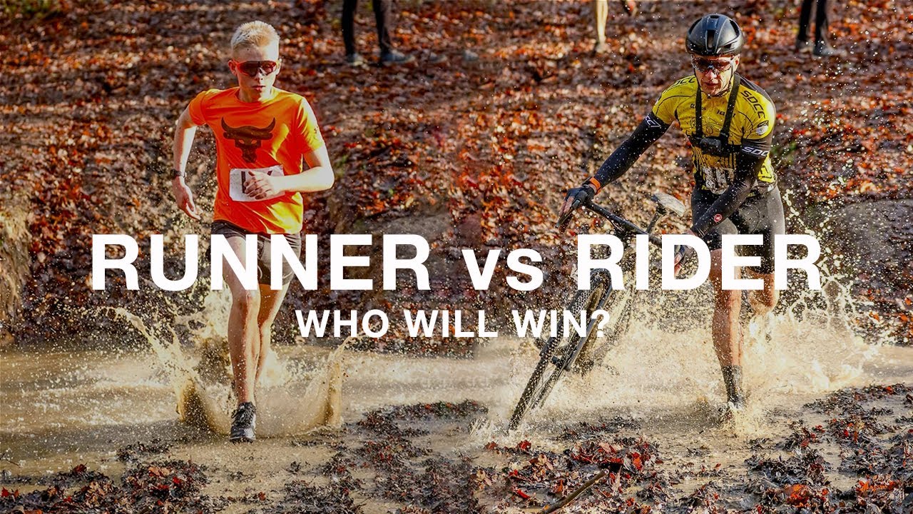 Runner vs Rider - Father Races Son