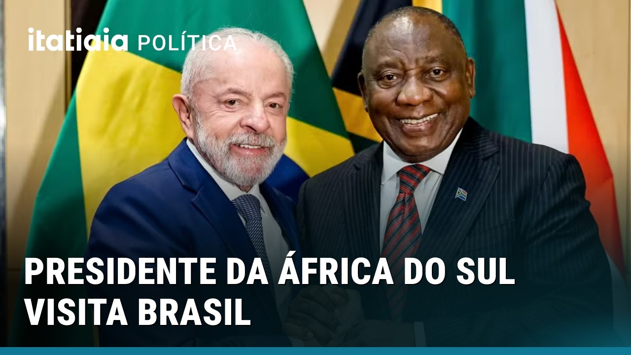 LULA RECEBE PRESIDENTE DA ÁFRICA DO SUL
