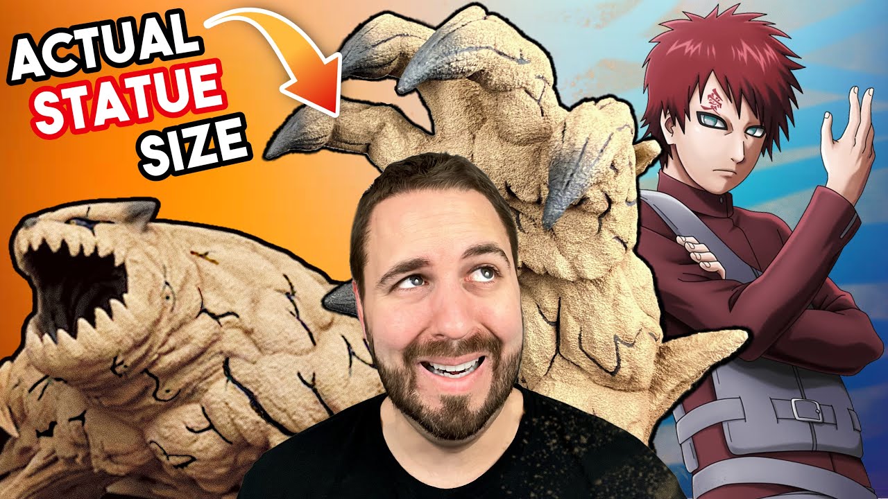 WHY DID THEY MAKE IT SO LARGE??? 😧 Ultimate Gaara Statue Unboxing | Naruto
