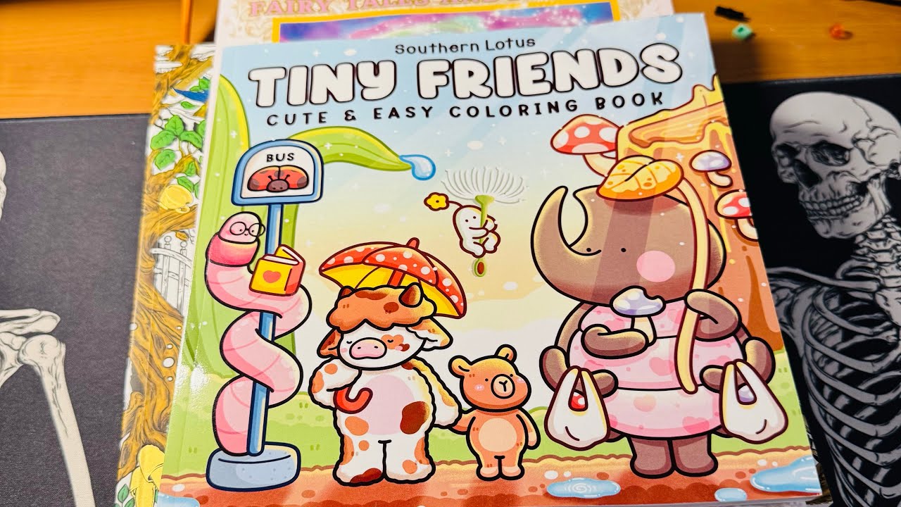Birthday coloring book haul March 2026