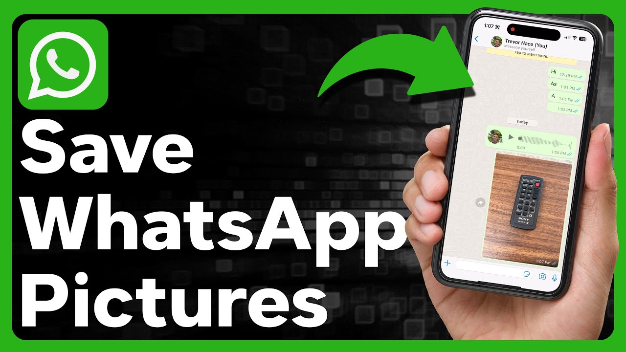 How To Save Pictures From WhatsApp To iPhone