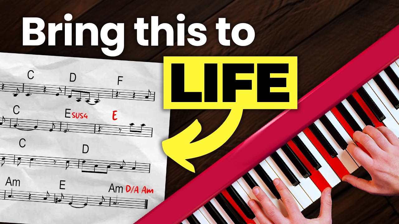 Turn Any Lead Sheet Into a Beautiful Arrangement