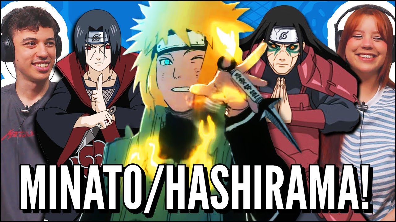 O MHRAP MANDOU BEM DEMAIS! TIPO MINATO, HASHIRAMA, ITACHI E KISAME (JOVENS REAGEM)