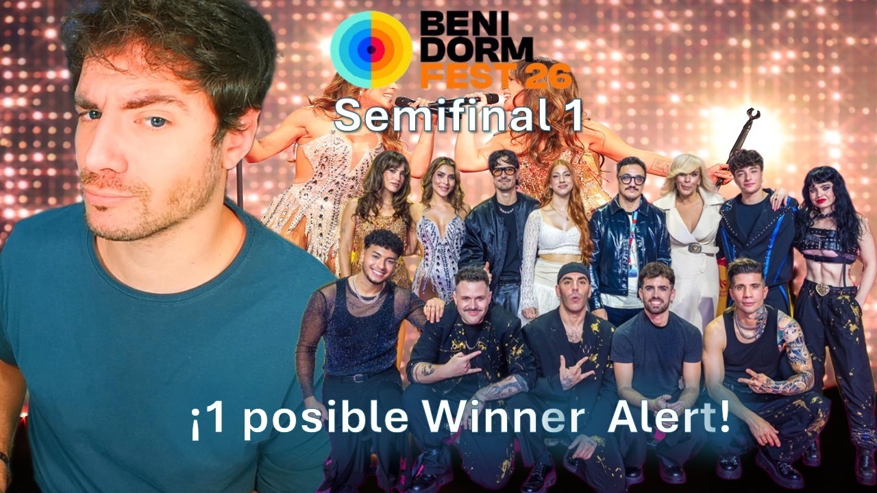 SEMIFINAL 1 Benidorm Fest 2026 REACCIÓN Actuaciones + Resultados + Comentarios