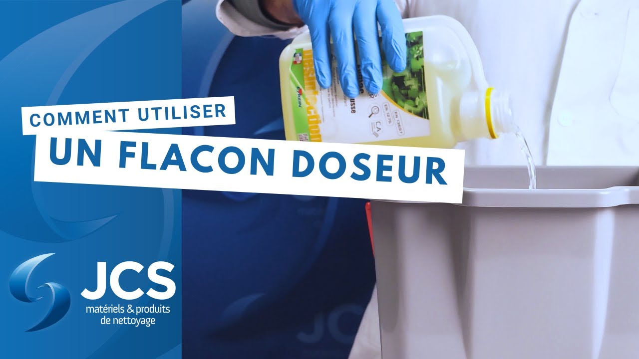 Tutoriel - Comment s'utilise un flacon doseur ?