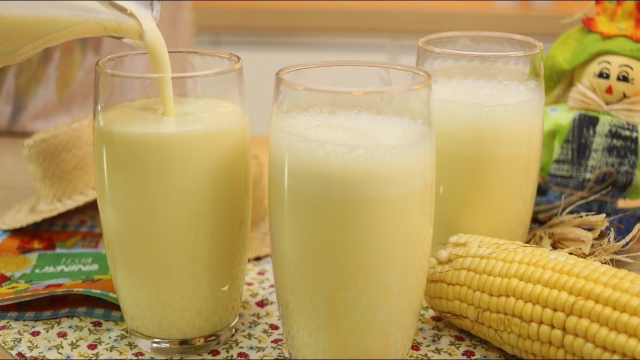 O MELHOR SUCO DE MILHO- SUPER CREMOSO E FÁCIL -SÓ 3 INGREDIENTES - DIKA DA NAKA