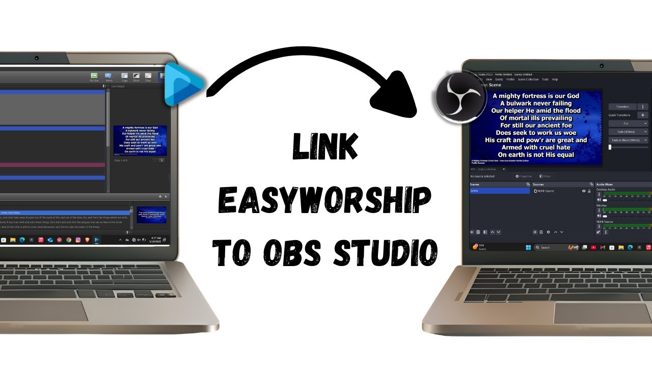 How to Connect EasyWorship to OBS Studio (Step-by-Step Guide!)
